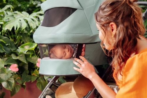 BRITAX RÖMER set multifunkciós babakocsi Smile 5Z + mózeskosár Night Blue termékkép