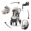 BRITAX RÖMER Smile 5Z Comfort Plus Set Lux (Smile 5z babakocsi + mózeskosár + Baby-Safe Pro + Vario Base 5Z) Soft…