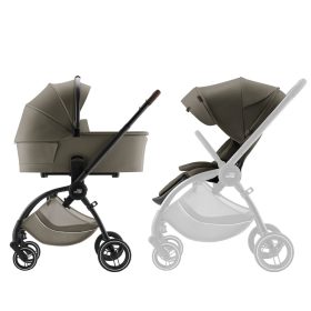 BRITAX RÖMER Essential LUX Szett (Rio babakocsi + mózeskosár) Urban Olive termékkép