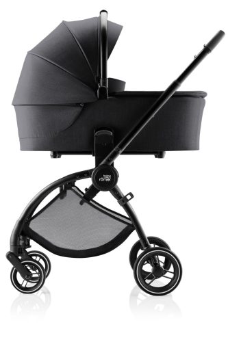 BRITAX RÖMER Comfort STYLE Szett (Rio babakocsi + mózeskosár + Baby-Safe PRO babahordozó) Carbon Black termékkép