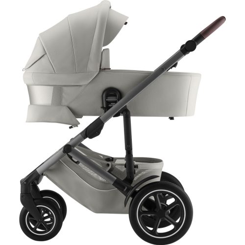 BRITAX RÖMER Smile 5Z Comfort Plus Set Lux (Smile 5z babakocsi + mózeskosár + Baby-Safe Pro + Vario Base 5Z) Linen…