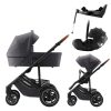 BRITAX RÖMER Smile 5Z Comfort Plus Set Classic (Smile 5z babakocsi + mózeskosár + Baby-Safe Pro + Vario Base 5Z)…