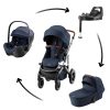BRITAX RÖMER Smile 5Z Comfort Plus Set Style (Smile 5z babakocsi + mózeskosár + Baby-Safe Pro + Vario Base 5Z) Night…