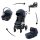 BRITAX RÖMER Smile 5Z Comfort Plus Set Style (Smile 5z babakocsi + mózeskosár + Baby-Safe Pro + Vario Base 5Z) Night…