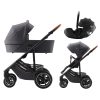 BRITAX RÖMER Smile 5Z Comfort Set Classic (Smile 5z babakocsi + mózeskosár + Baby-Safe Pro) Midnight Grey termékkép