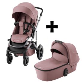 BRITAX RÖMER set multifunkciós babakocsi Smile 5Z + mózeskosár Dusty Rose termékkép