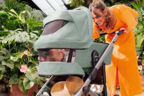 BRITAX RÖMER set multifunkciós babakocsi Smile 5Z + mózeskosár Dusty Rose termékkép