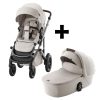 BRITAX RÖMER set multifunkciós babakocsi Smile 5Z + mózeskosár Lux Soft Taupe termékkép