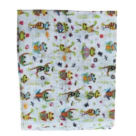 Mintás Textilpelenka - Boldog Béka