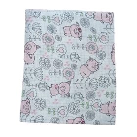 Mintás Textilpelenka - Boldog Malac