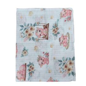 Mintás Textilpelenka - Malac Lány