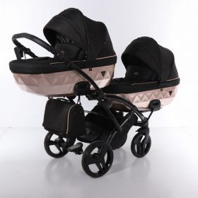   Tako Junama Diamond Mirror Satin Duo Slim - Fekete-Rózsaarany