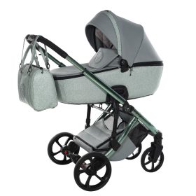   Junama Glitter - Menta - Smaragd Váz - Swarovski Csillogás 