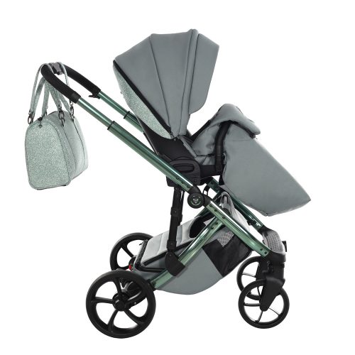 Junama Glitter - Menta - Smaragd Váz - Swarovski Csillogás 