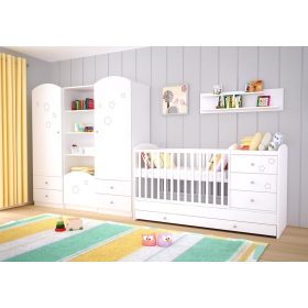 Timba - Félix Csillagos Fehér 4 Részes Szett