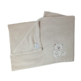 Wellsoft Maci Bézs - Babatakaró 75 x 100 cm