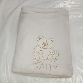 Wellsoft Maci Krém - Babatakaró 75 x 100 cm