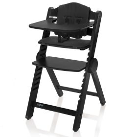 Zopa - Clipp & Clapp fa etetőszék Black – etetőszék 2. kép