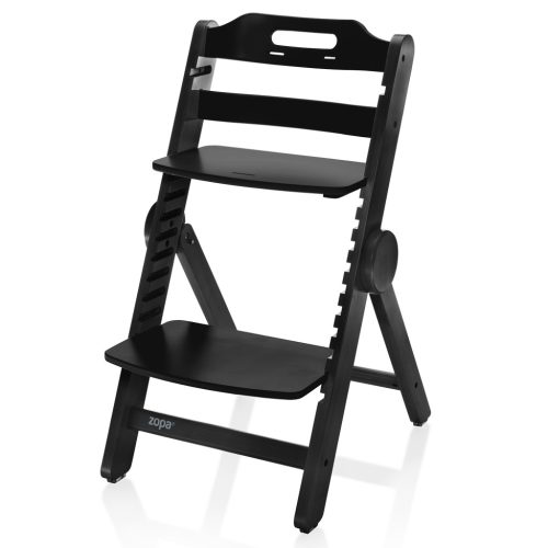 Zopa - Clipp & Clapp fa etetőszék Black – etetőszék 4. kép