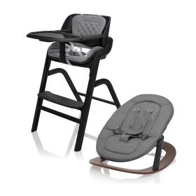 Zopa - Inspira etetőszék + pihenőszék feltét + hintatalp, Berry Black Berry Black – etetőszék 2. kép