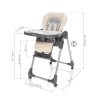 Zopa - Monti 2 etetőszék Diamond Grey – etetőszék 3. kép