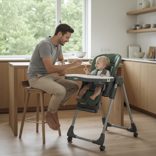Zopa - Monti 2 etetőszék Diamond Grey – etetőszék 9. kép