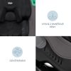 Zopa - Verso R129 gyerekülés Night Black – 40–150 cm-es autósülés 8. kép