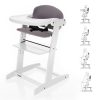 Zopa - Grow-up állítható gyerek szék, white/grey White/Grey – etetőszék 2. kép