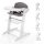 Zopa - Grow-up állítható gyerek szék, white/grey White/Grey – etetőszék 2. kép