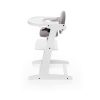 Zopa - Grow-up állítható gyerek szék, white/grey White/Grey – etetőszék 3. kép
