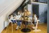 Zopa - Grow-up állítható gyerek szék, white/grey White/Grey – etetőszék 1. kép