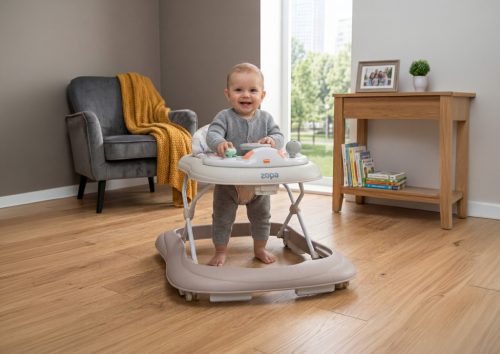 Zopa - Fiesta bébikomp, Grey/Mint Grey/Mint – bébikomp 8. kép