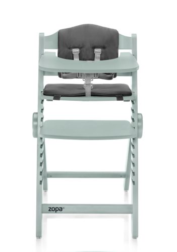 Zopa - Clipp & Clapp fa etetőszék Pistacio Green – etetőszék 4. kép