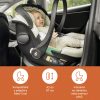 Zopa - XM Plus i-Size babahordozó Toffee Brown – babahordozó autósülés 8. kép