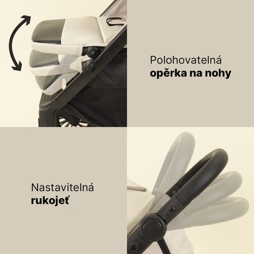 Zopa - Moya babakocsi Ivory Beige – Zsebi Baba Shop