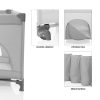 Zopa - Lely utazóágy, ezüstszürke Silver Grey – utazóágy és járóka 4. kép