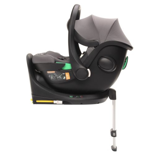 Zopa - XM Plus i-Size szett (babahordozó + bázis) Foggy Grey – babahordozó autósülés 10. kép