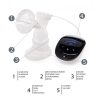 Zopa - ComfyPro elektromos mellszívó, black Black – Zsebi Baba Shop
