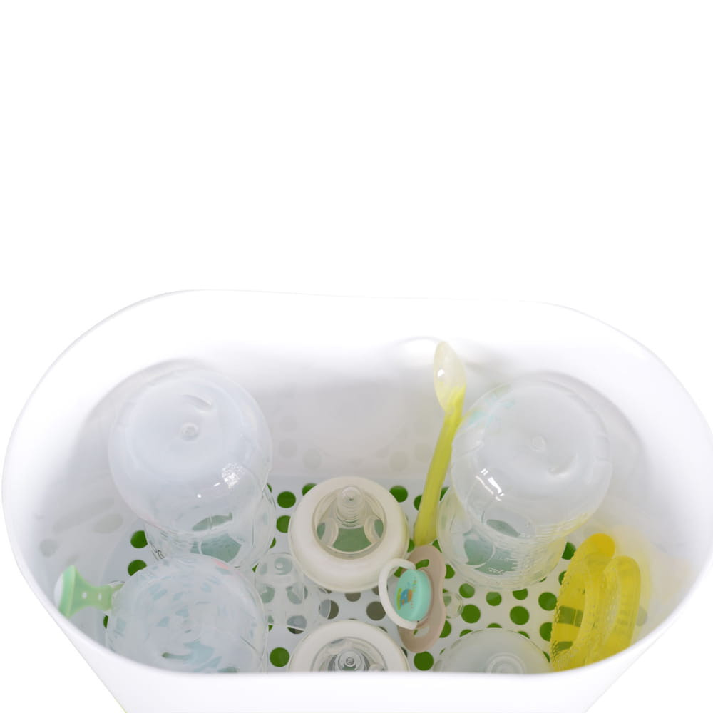 Cangaroo - STERILIZÁLÓ 3in1 sterilizáló 6 üvegnek, melegítő és gőzölő funkció 550W ZÖLD – babatermék