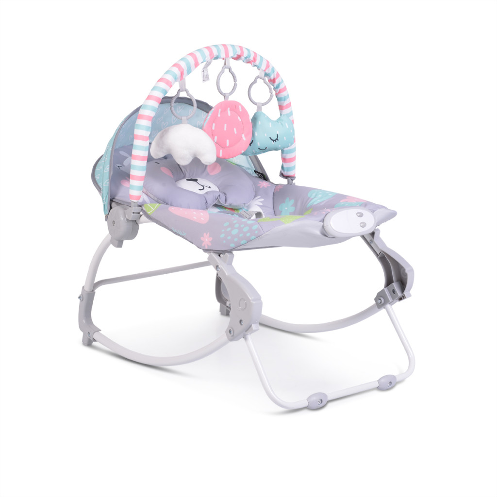 Moni Llama pihenőszék rezgő zenélő Pink 9kg