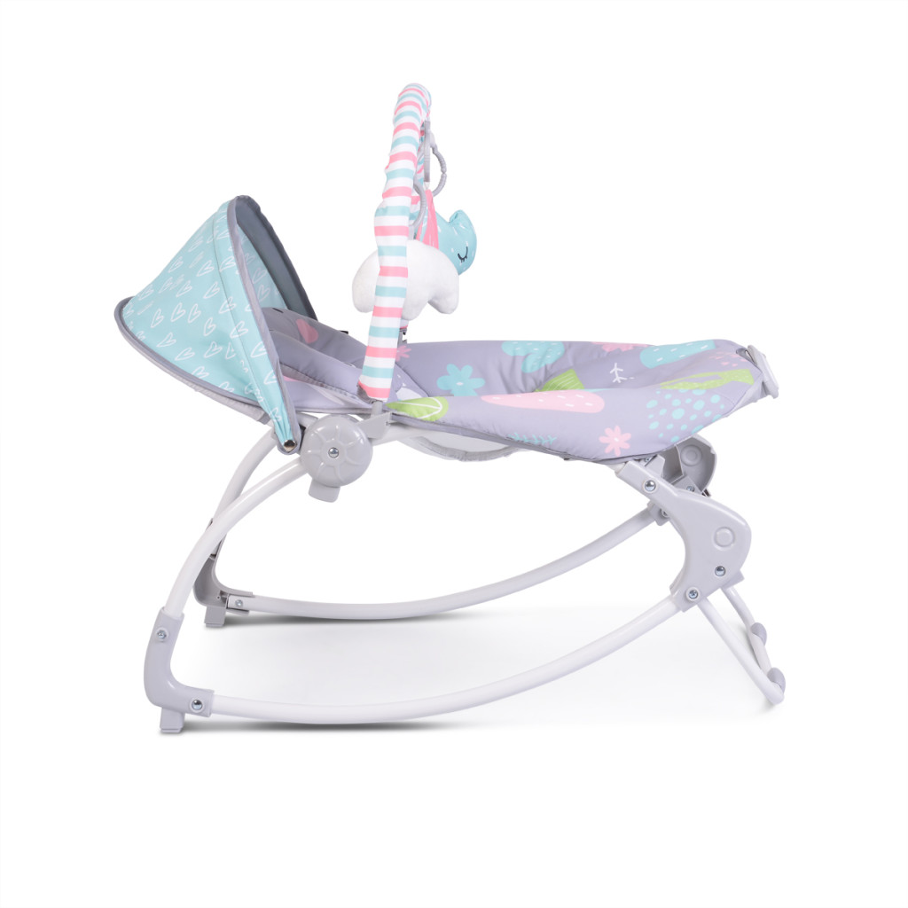 Moni Llama pihenőszék rezgő zenélő Pink 9kg