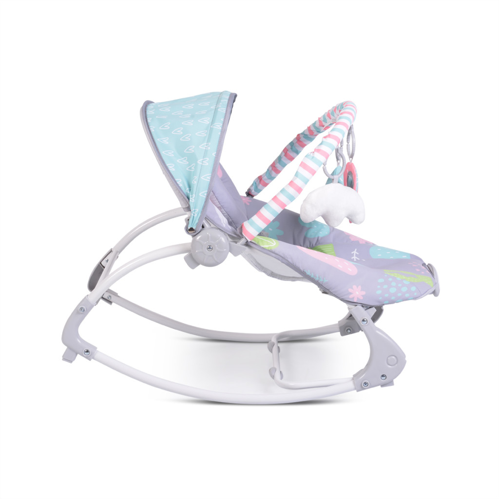 Moni Llama pihenőszék rezgő zenélő Pink 9kg