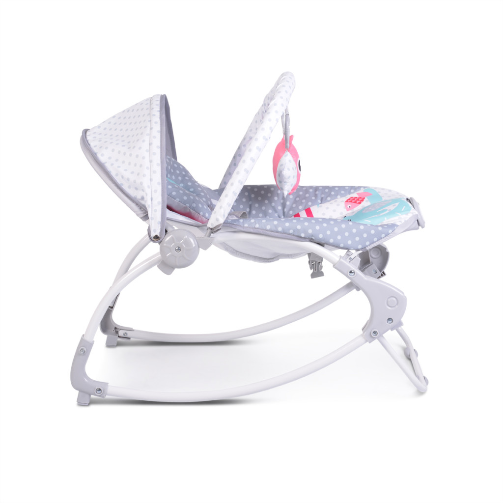 Moni Lovely Forest pihenőszék rezgő zenélő Szürke 9kg
