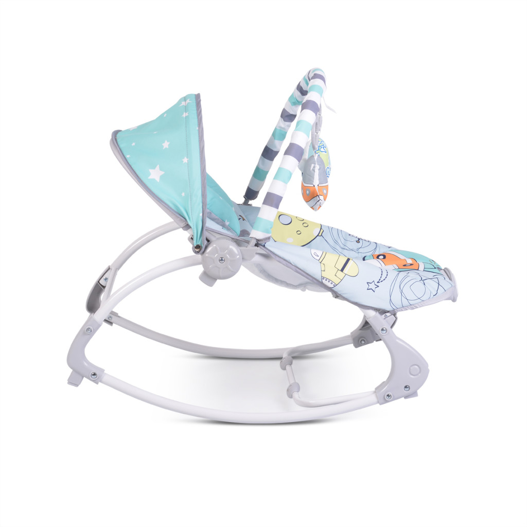 Moni Lovely Space pihenőszék rezgő zenélő Szürke 9kg