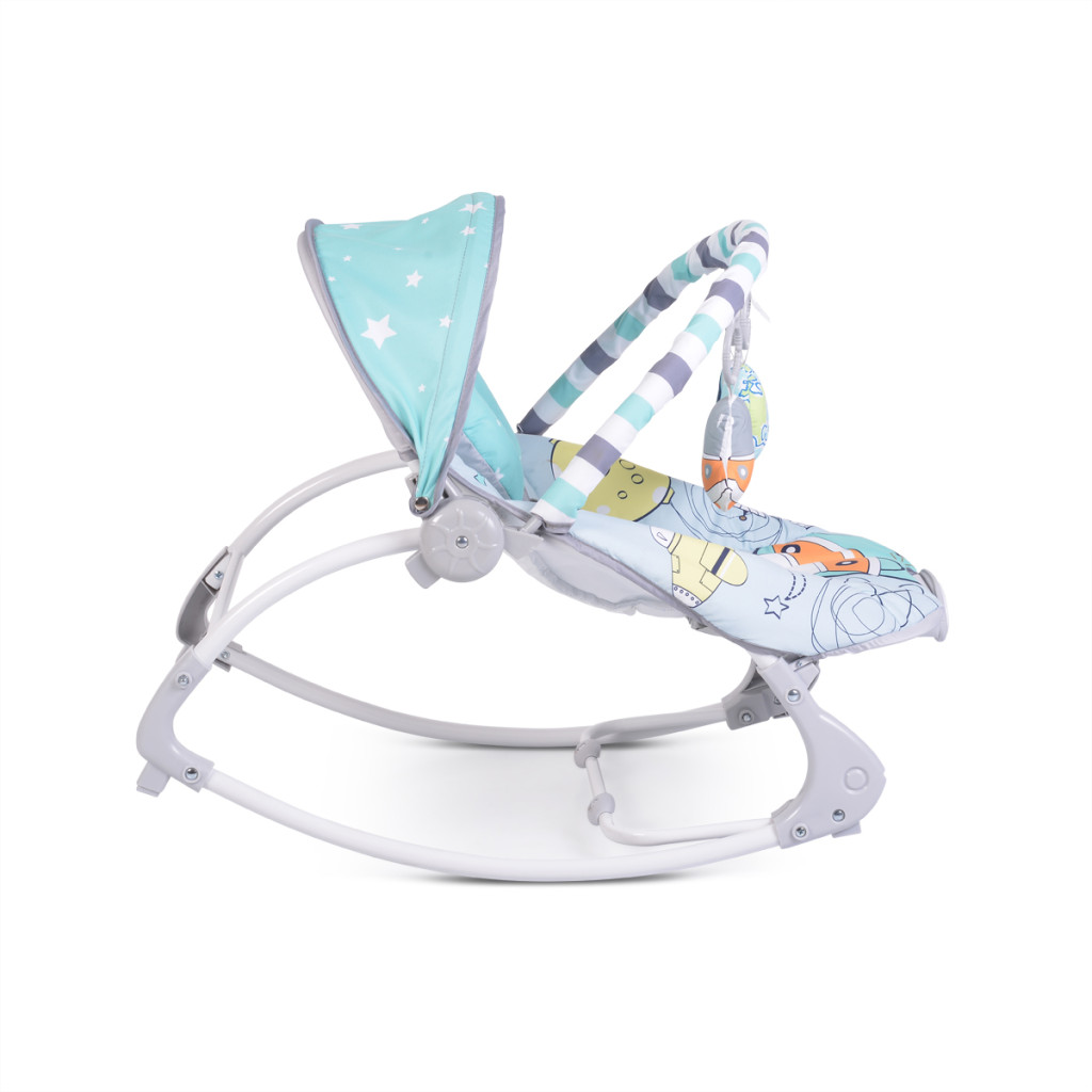 Moni Lovely Space pihenőszék rezgő zenélő Szürke 9kg