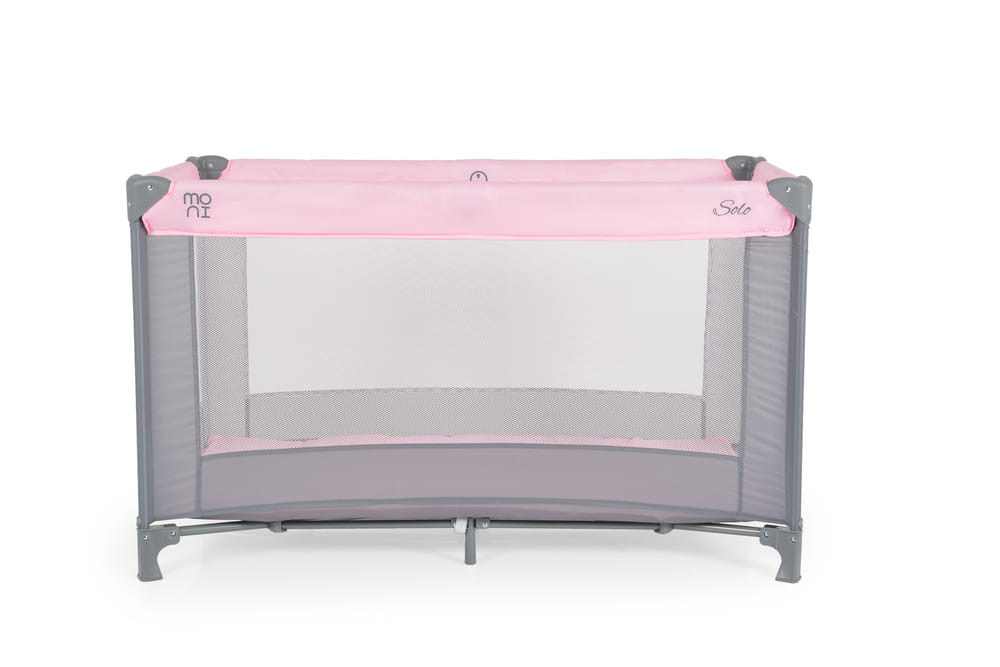 Moni  - Solo összecsukható utazóágy 1 szintes pink