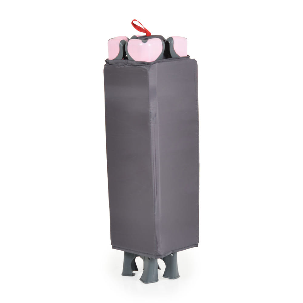 Moni - Tommy összecsukható utazóágy 2 szintes, kibújós pink