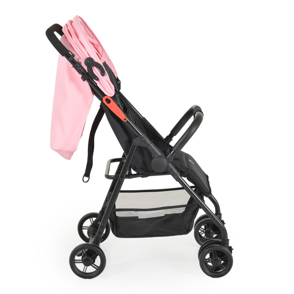 MONI Capri babakocsi nyári dupla első kerék pink