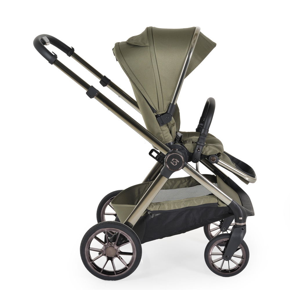 Cangaroo - iCLICK Babakocsi 3in1 22kg, One Touch System ZÖLD