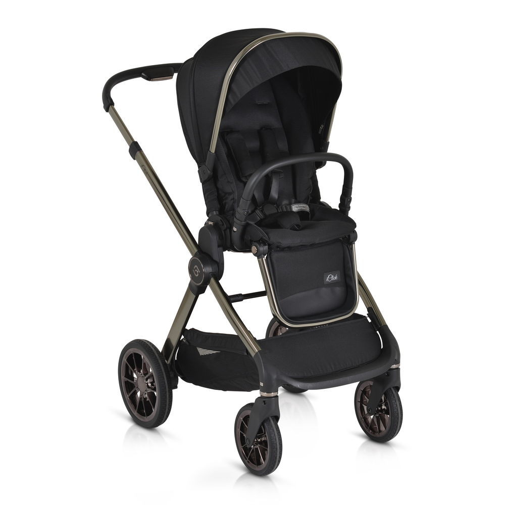 Cangaroo - iCLICK Babakocsi 3in1 22kg, One Touch System FEKETE